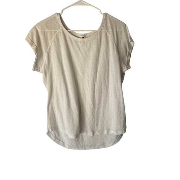 The North Face‎ Women’s White Active Tee Shirt M Sheer Lightweight Athletic Top - Picture 1 of 7